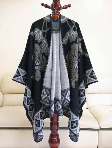 drop shopping mimics cashmere women's cape cloak shawl cappa wraps tippet scarf women winter flower fashion black warm cheap
drop shopping mimics cashmere women's cape cloak shawl cappa wraps tippet scarf women winter flower fashion black warm cheap