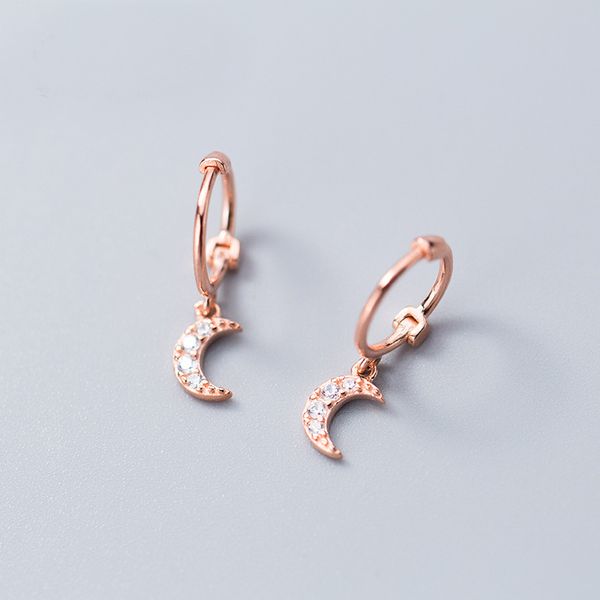 mloveacc fashion 100% 925 solid sterling silver moon cz charm hoop earrings for women sterling-silver-jewelry, Golden;silver
mloveacc fashion 100% 925 solid sterling silver moon cz charm hoop earrings for women sterling-silver-jewelry, Golden;silver
