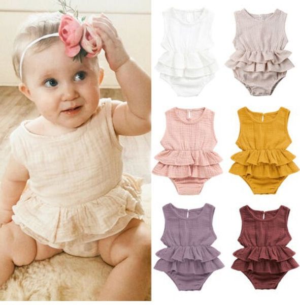 summer baby boys girls kids rompers sleeveless cotton romper newborn infant ruffle fashion boutique kids climbing clothes b20, Blue
summer baby boys girls kids rompers sleeveless cotton romper newborn infant ruffle fashion boutique kids climbing clothes b20, Blue