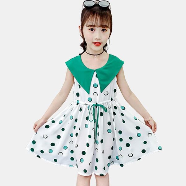 summer dresses for girls dot pattern dress girls turn down collar kids dress patchwork childrens clothing, Red;yellow
summer dresses for girls dot pattern dress girls turn down collar kids dress patchwork childrens clothing, Red;yellow