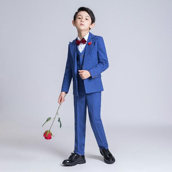 yuanlu kids suits 6pcs formal coat slim fit wedding blazer boy suit blazer vest pants british style performance costume mariage, Black
yuanlu kids suits 6pcs formal coat slim fit wedding blazer boy suit blazer vest pants british style performance costume mariage, Black