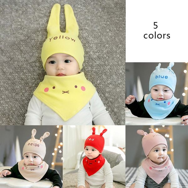 5 colors autumn newborn hats boy girl 0-8m cute breathable letters cartoon print bibs sets winter warm baby bibs hat set, Yellow
5 colors autumn newborn hats boy girl 0-8m cute breathable letters cartoon print bibs sets winter warm baby bibs hat set, Yellow