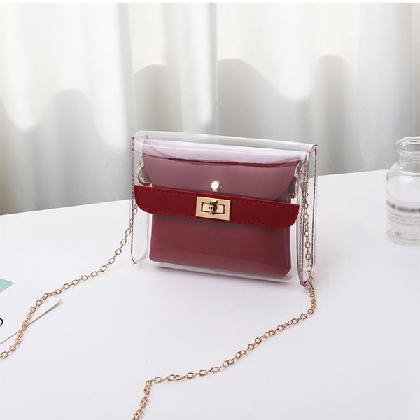 fashion small women pvc clear chain handbags jelly bag ladies luxury designs messenger shoulder bags casual crossbody bag purses
fashion small women pvc clear chain handbags jelly bag ladies luxury designs messenger shoulder bags casual crossbody bag purses