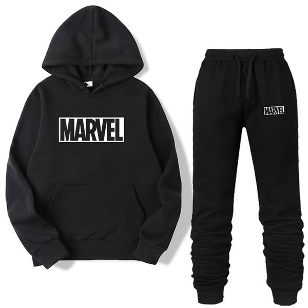 brand two pieces sets fashion marvel sweatshirts sportswear men's tracksuit hoodie autumn men clothes hoodies+pants men sets, Gray
brand two pieces sets fashion marvel sweatshirts sportswear men's tracksuit hoodie autumn men clothes hoodies+pants men sets, Gray
