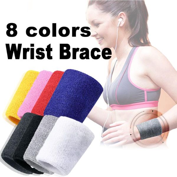 8x8cm sports wrist guard band cotton towel banded yarn elastic wrist sweat wristband yoga running fitness bracer breathable good, Black;red
8x8cm sports wrist guard band cotton towel banded yarn elastic wrist sweat wristband yoga running fitness bracer breathable good, Black;red