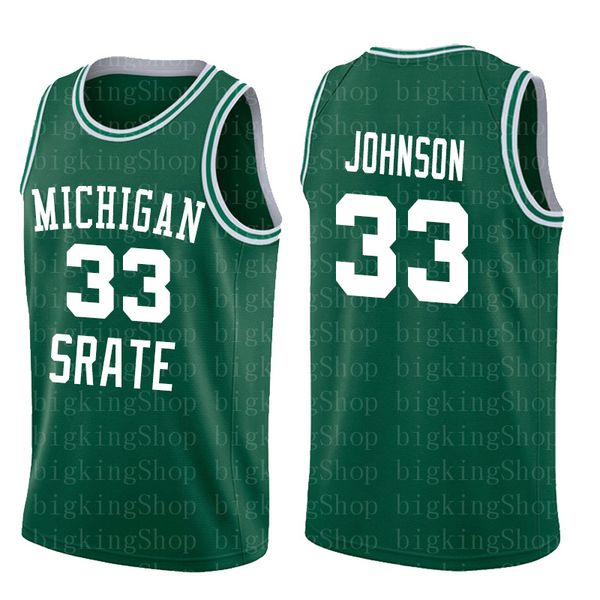 ncaa michigan state spartans 33 earvin johnson jersey magic green white college 33 larry bird basketball jersey, Black
ncaa michigan state spartans 33 earvin johnson jersey magic green white college 33 larry bird basketball jersey, Black