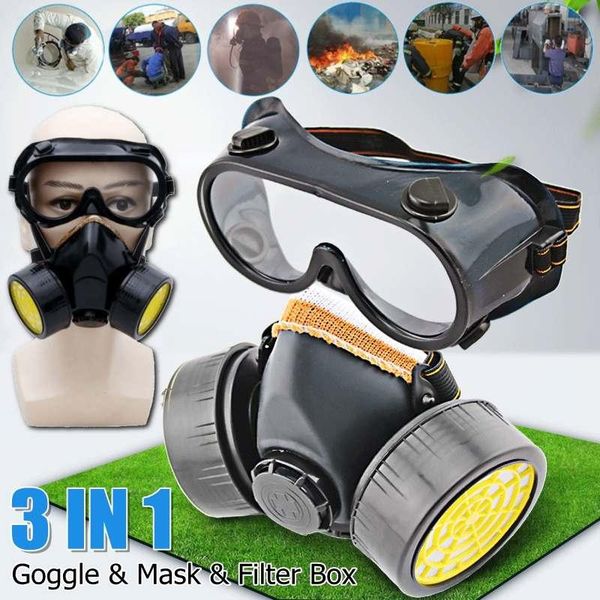 full face gas mask + goggle respiratory dust-proof high efficiency filters protective industrial anti pm2.5 respirator dust mask
full face gas mask + goggle respiratory dust-proof high efficiency filters protective industrial anti pm2.5 respirator dust mask