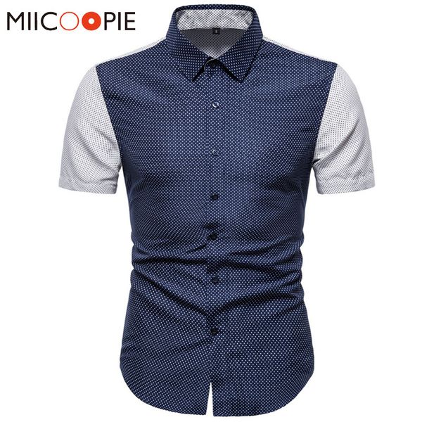 polka dot mens short sleeve button down shirts summer vintage fashions men casual patchwork business social mode chemise homme, White;black
polka dot mens short sleeve button down shirts summer vintage fashions men casual patchwork business social mode chemise homme, White;black
