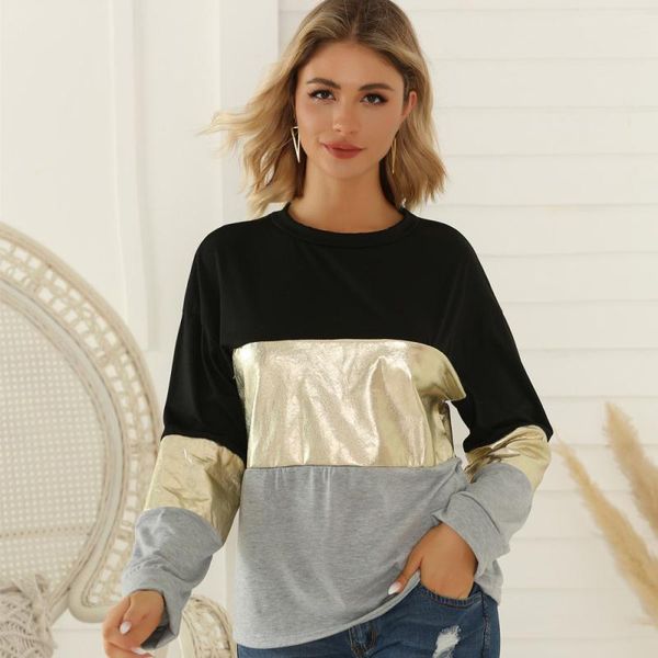 women's t-shirt womens designer t shirts tees clothing bottoming splicing shirt female style autumn winter new pattern long sleevesl, White
women's t-shirt womens designer t shirts tees clothing bottoming splicing shirt female style autumn winter new pattern long sleevesl, White
