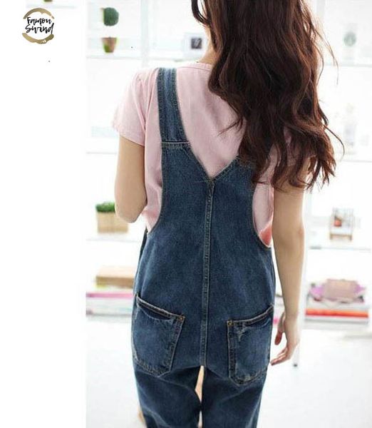 fashion women denim jumpsuit ladies spring fashion loose jeans rompers female casual plus size overall playsuit with pocket, Black;white
fashion women denim jumpsuit ladies spring fashion loose jeans rompers female casual plus size overall playsuit with pocket, Black;white