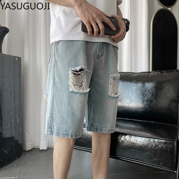 yasuguoji ripped destroyed distressed denim shorts 2020 mens hole denim shorts blue male hip hop fashion casual dot jeans short
yasuguoji ripped destroyed distressed denim shorts 2020 mens hole denim shorts blue male hip hop fashion casual dot jeans short