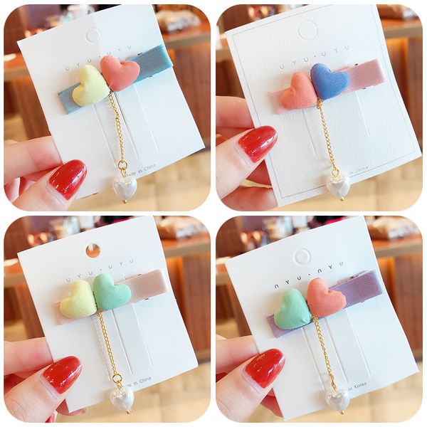 new children cute colorful love pendant pearl ornament hair clips girls lovely alloy barrettes hairpins kids hair accessories, Slivery;white
new children cute colorful love pendant pearl ornament hair clips girls lovely alloy barrettes hairpins kids hair accessories, Slivery;white