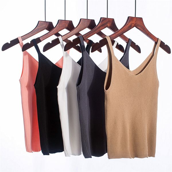onlystar women tank v neck knitted camisole sleeveless for club party solid slim outer wear shirt female, White
onlystar women tank v neck knitted camisole sleeveless for club party solid slim outer wear shirt female, White