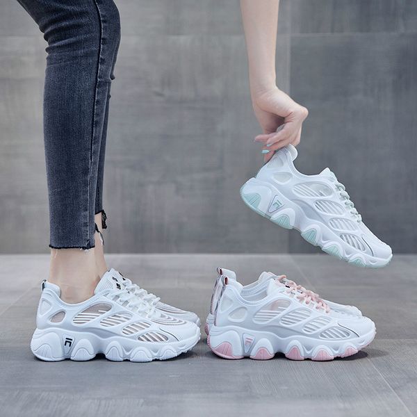 breathable mesh dad shoes women 2020 new fashion hollow wild sports casual white shoes women's sneakers summer sapatos feminina, Black
breathable mesh dad shoes women 2020 new fashion hollow wild sports casual white shoes women's sneakers summer sapatos feminina, Black
