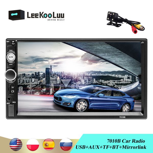 leekooluu 2din car radio mp5 touch screen 7" hd car backup monitor bluetooth multimedia with usb port aux input mirrorlink radio
leekooluu 2din car radio mp5 touch screen 7" hd car backup monitor bluetooth multimedia with usb port aux input mirrorlink radio
