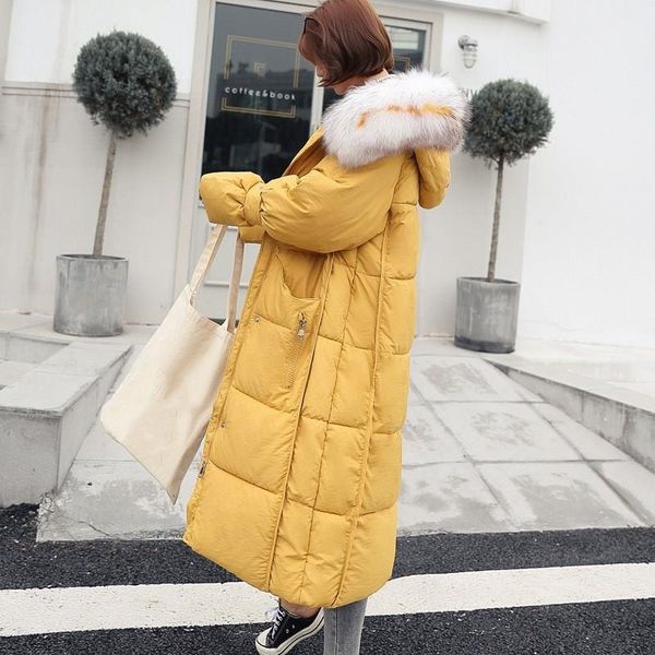 women winter solid pockets zippers female long coat fur slim parka padded jacket winter thick warm parkas, Black
women winter solid pockets zippers female long coat fur slim parka padded jacket winter thick warm parkas, Black