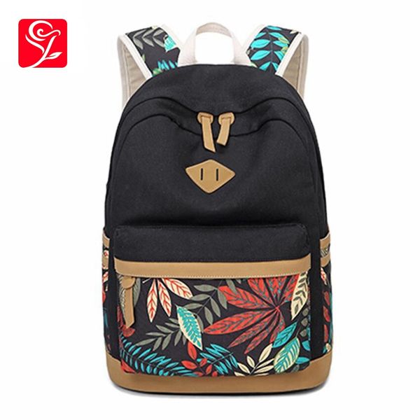 vintage leaf print canvas school backpack for children school bags for girls child book bag women lapbackpack
vintage leaf print canvas school backpack for children school bags for girls child book bag women lapbackpack
