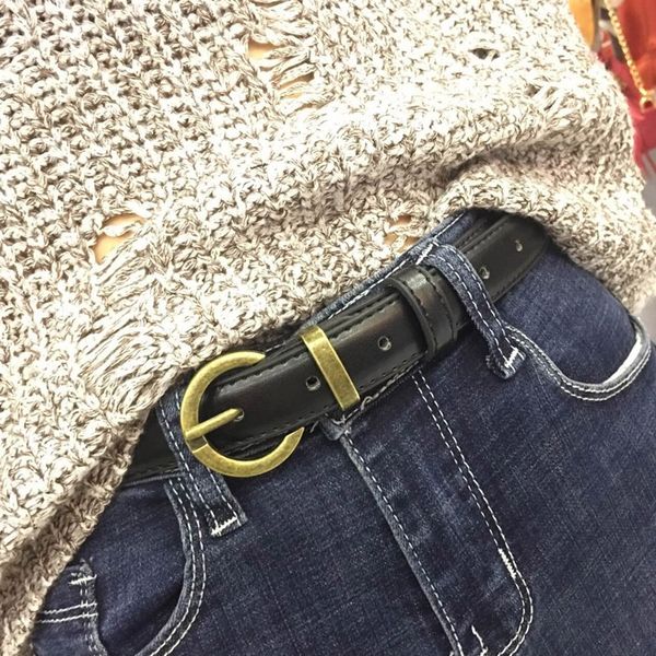 thin belt women's pu pin pin buckle waist chain decorative outdoor belt waist seal leather goods, Black;brown 
thin belt women's pu pin pin buckle waist chain decorative outdoor belt waist seal leather goods, Black;brown