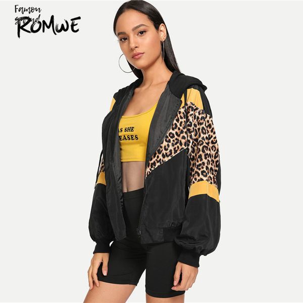 print hooded leopard zip jacket women autumn clothing sporty womens jackets and coats female hooded up hoodie outerwear, Black;brown
print hooded leopard zip jacket women autumn clothing sporty womens jackets and coats female hooded up hoodie outerwear, Black;brown