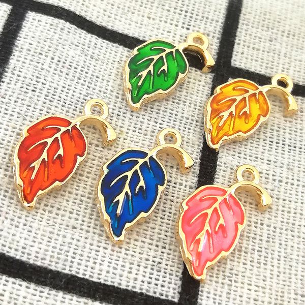 bulk 200pcs/ lot enamel colorful leaf charms pendant 11*20mm gold plated, good details for craft making, Bronze;silver
bulk 200pcs/ lot enamel colorful leaf charms pendant 11*20mm gold plated, good details for craft making, Bronze;silver