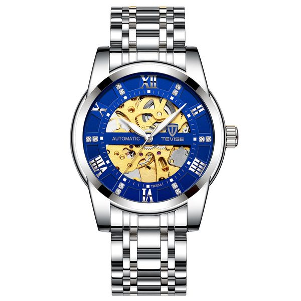 luxury mens automatic mechanical watches classic style 48mm full stainless steel strap wristwatches sapphire super luminous t900, Slivery;brown
luxury mens automatic mechanical watches classic style 48mm full stainless steel strap wristwatches sapphire super luminous t900, Slivery;brown