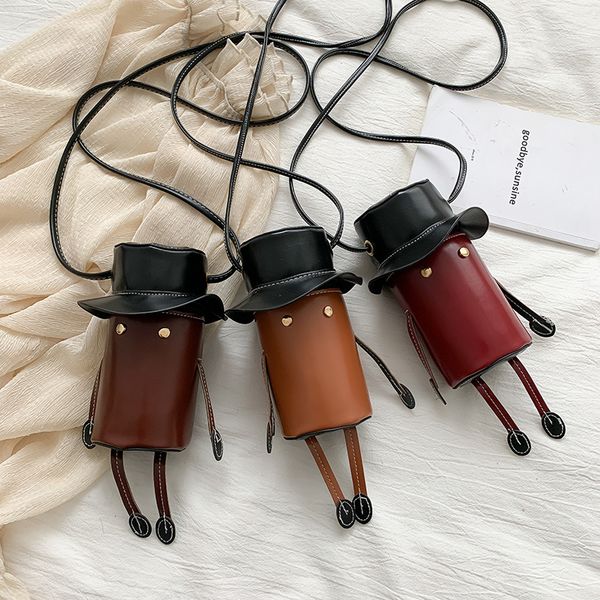 small bag makeup bag female selling cartoon funny robot bucket makeup one-shoulder oblique straddle 2020 new style
small bag makeup bag female selling cartoon funny robot bucket makeup one-shoulder oblique straddle 2020 new style
