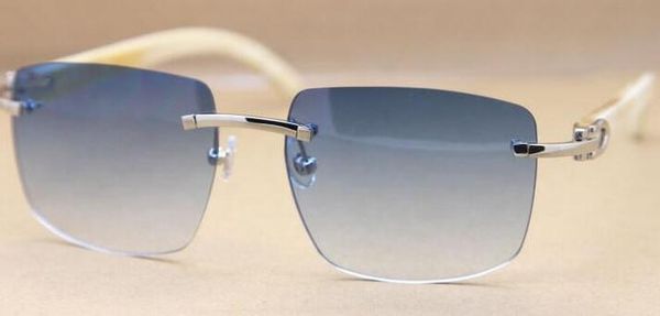 2019 new white silver gold sunglasses glasses men sun glasses rimless sunglasses nature frame rectangle glasses, White;black
2019 new white silver gold sunglasses glasses men sun glasses rimless sunglasses nature frame rectangle glasses, White;black