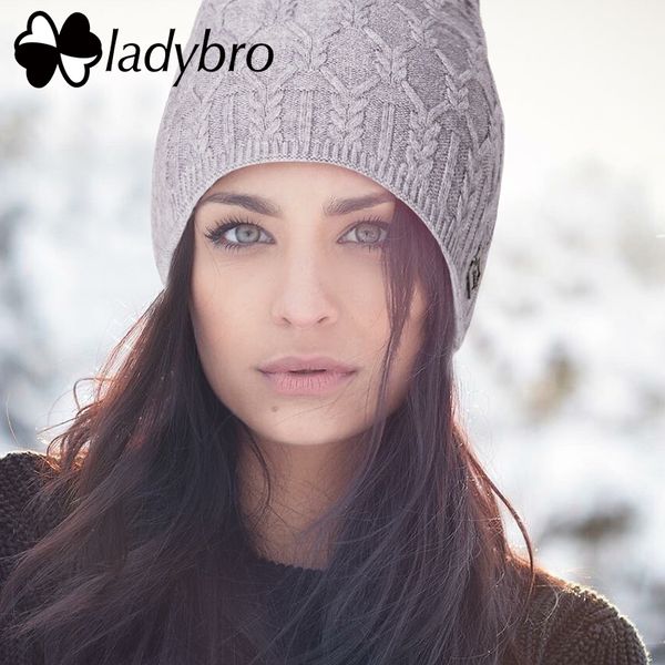 ladybro brand knitted hat for women beanie hat female winter bonnet cap warm beanies skullies lady cap for head 52-56 cm, Blue;gray
ladybro brand knitted hat for women beanie hat female winter bonnet cap warm beanies skullies lady cap for head 52-56 cm, Blue;gray