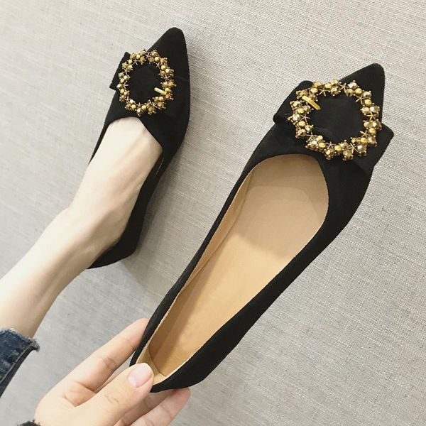 2020 elegant women's ballet flats shoes spring autumn pointed toe women office ladies soft work single shoes black plus size
2020 elegant women's ballet flats shoes spring autumn pointed toe women office ladies soft work single shoes black plus size