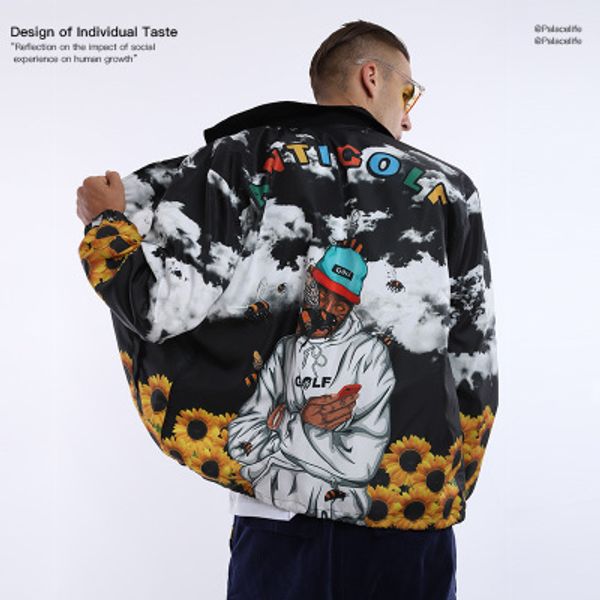 мода осень-зима mens hip hop куртки нового прибытия хлопка printed рэпер человек куртки высокого качества mens streetwear куртка размер s-xl, Black;brown
мода осень-зима mens hip hop куртки нового прибытия хлопка printed рэпер человек куртки высокого качества mens streetwear куртка размер s-xl, Black;brown