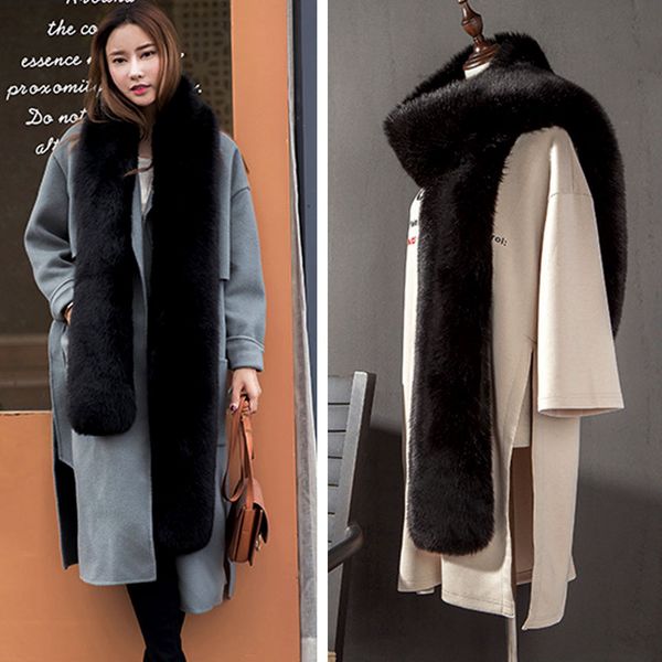 faux fur scarf women fashion solid color winter warm scarf collar shawl wraps female stole noble fur scarves for women, Blue;gray
faux fur scarf women fashion solid color winter warm scarf collar shawl wraps female stole noble fur scarves for women, Blue;gray