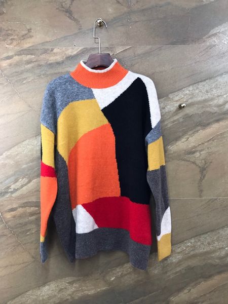 autumn and winter 2019 new women's round neck cashmere color matching knitting decoration long sleeve versatile sweater 1023, White;black
autumn and winter 2019 new women's round neck cashmere color matching knitting decoration long sleeve versatile sweater 1023, White;black