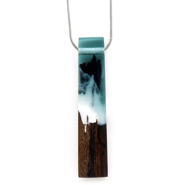 vintage jewelry resin wood pendant necklace women woven black chain christmas gifts handmade maxi necklace, Silver
vintage jewelry resin wood pendant necklace women woven black chain christmas gifts handmade maxi necklace, Silver