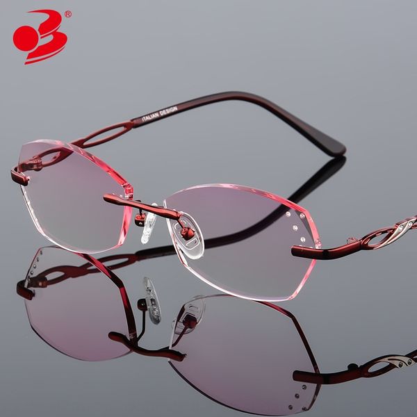 women's finished myopia myopia with trimming glasses ultra light frameless color-changing women's fashionable blue-proof glasses 2, Silver
women's finished myopia myopia with trimming glasses ultra light frameless color-changing women's fashionable blue-proof glasses 2, Silver