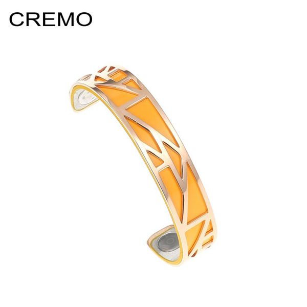 cremo georgettes bangles for women rose gold bracelet manchette femme jewelry reversible cuff leather stainless steel bracelet, Black
cremo georgettes bangles for women rose gold bracelet manchette femme jewelry reversible cuff leather stainless steel bracelet, Black