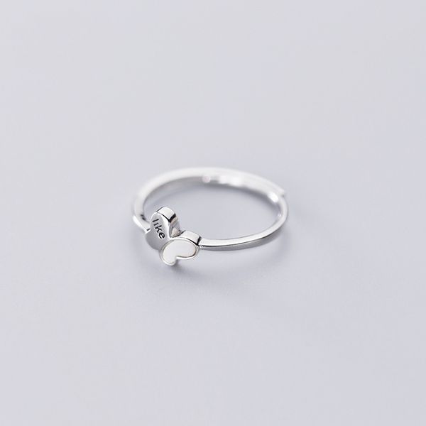 925 solid sterling silver jewelry carving like letter butterfly shape ring adjustable size for women lady daughter birthday gift, Golden;silver
925 solid sterling silver jewelry carving like letter butterfly shape ring adjustable size for women lady daughter birthday gift, Golden;silver