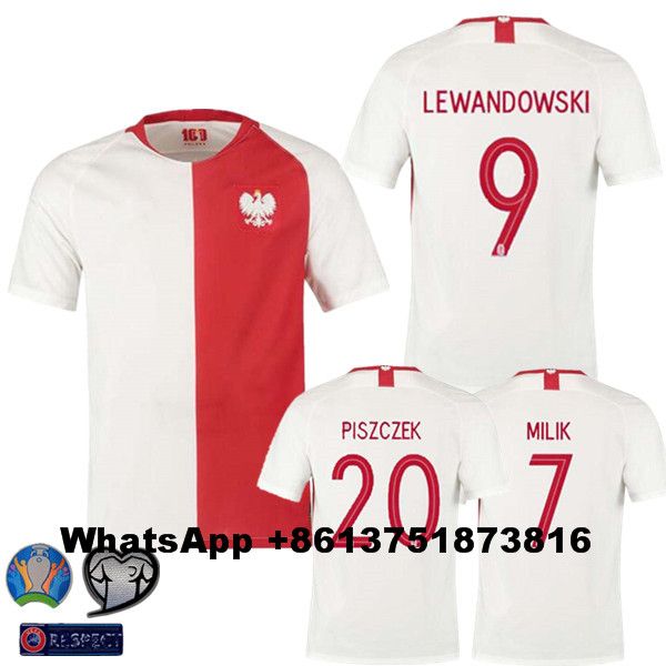 19/20 poland special edition100th anniversary european cup men shirt 2019 lewandowski grosicki milik piszczek man casual t-shirt, White;black
19/20 poland special edition100th anniversary european cup men shirt 2019 lewandowski grosicki milik piszczek man casual t-shirt, White;black