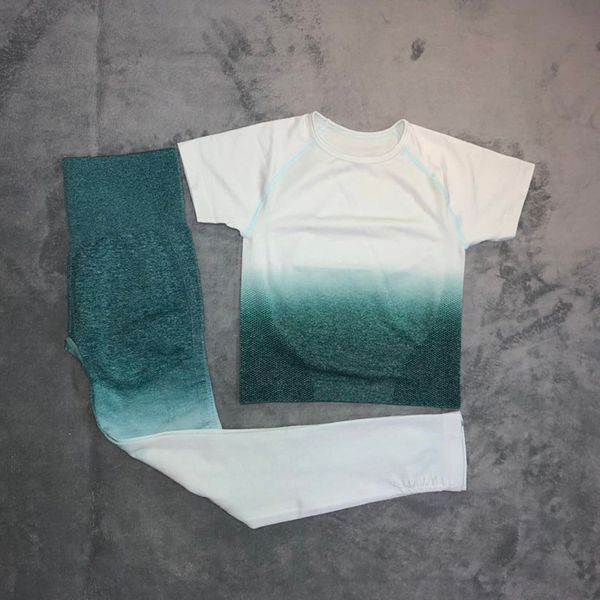 women yoga sport suit +short sleeve crop 2 piece sportswear summer gym set running workout clothes
women yoga sport suit +short sleeve crop 2 piece sportswear summer gym set running workout clothes