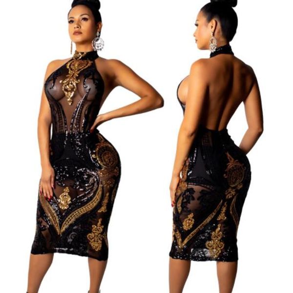 designer women casual dresses women dresses and new women's nightclub dresses see-through sequined dress, Black;gray
designer women casual dresses women dresses and new women's nightclub dresses see-through sequined dress, Black;gray