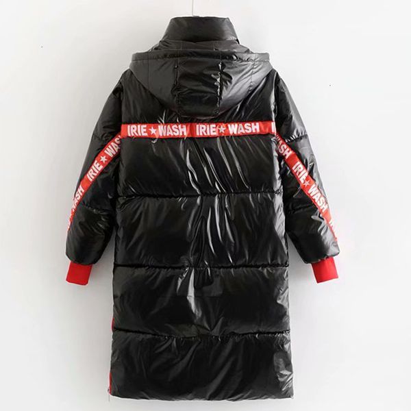 glossy women winter jacket hooded warm parkas plus size cotton padded winter coat omen long down parka, Black
glossy women winter jacket hooded warm parkas plus size cotton padded winter coat omen long down parka, Black