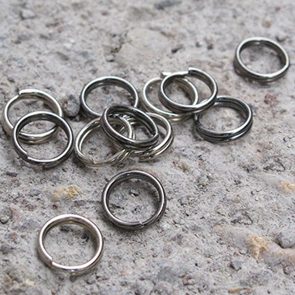 100pcs split keyring 10mm diameter key chain ring holder metal keyfobs gadgets charm jewelry wholesale, Slivery;golden
100pcs split keyring 10mm diameter key chain ring holder metal keyfobs gadgets charm jewelry wholesale, Slivery;golden