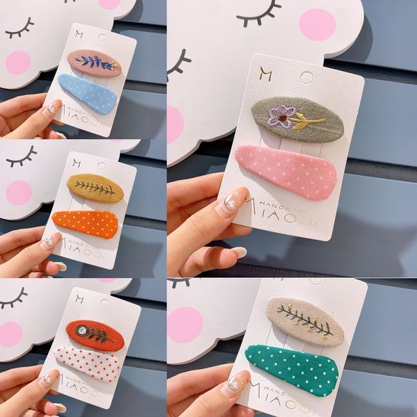 children's handmade embroidery leaf hairpin girls floral side clip candy candy color dot bb clip bangs broken hairpin, Slivery;white
children's handmade embroidery leaf hairpin girls floral side clip candy candy color dot bb clip bangs broken hairpin, Slivery;white