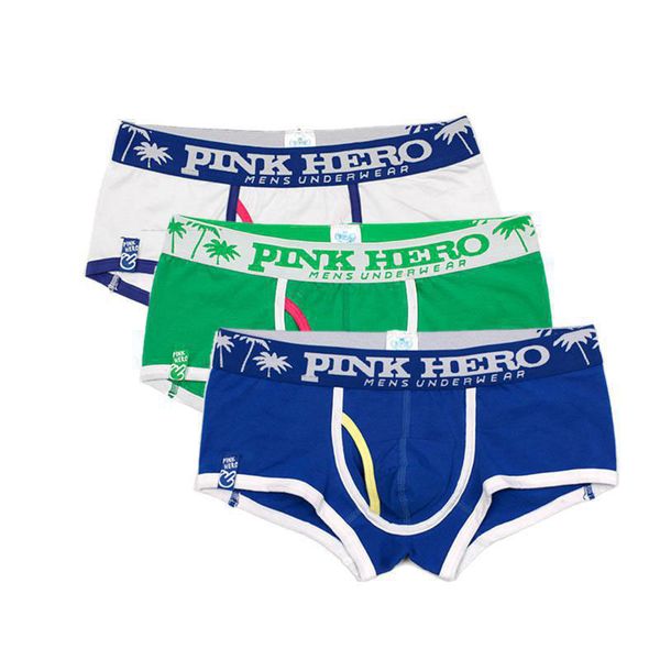 pink heroes 3pcs\\lot men underwear boxers cartoon printed cotton boxer mens underwear brand u pouch men flat foot boxer shorts, Black;white
pink heroes 3pcs\\lot men underwear boxers cartoon printed cotton boxer mens underwear brand u pouch men flat foot boxer shorts, Black;white
