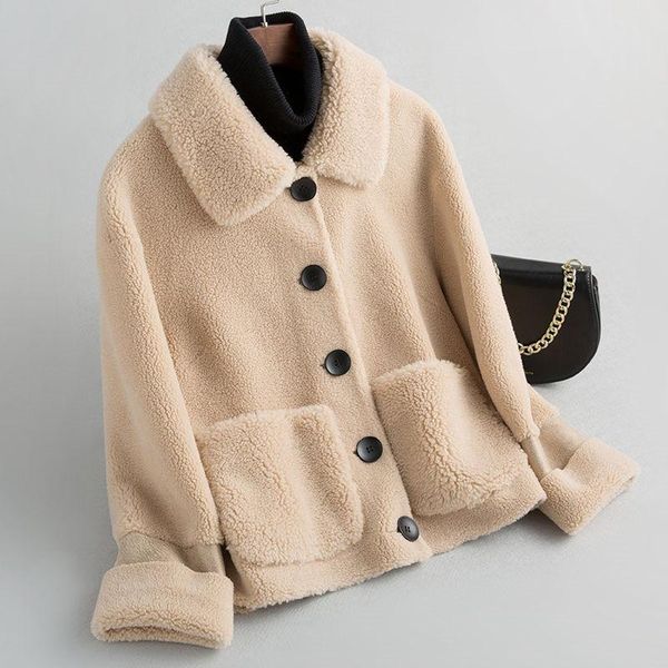 2019 autumn winter real/genuine sheep shearling lamb fur coat women wool fur coat with suede leather liner jackets outwear n09, Black
2019 autumn winter real/genuine sheep shearling lamb fur coat women wool fur coat with suede leather liner jackets outwear n09, Black