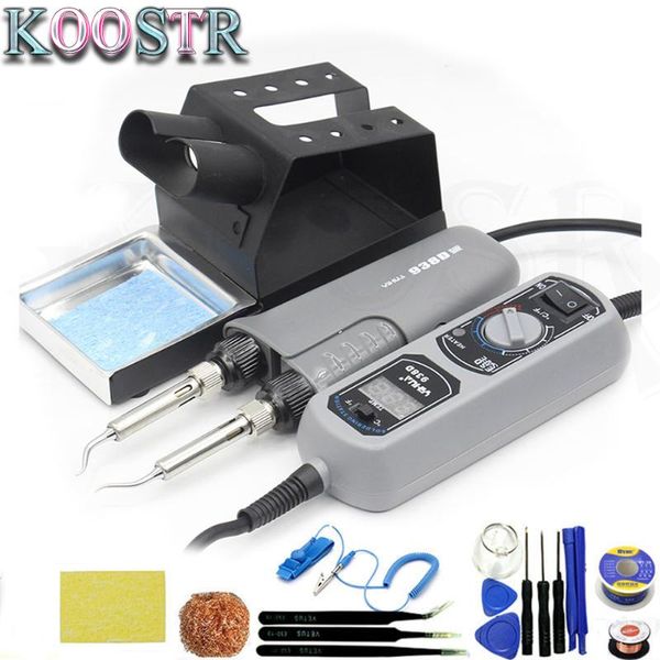 yihua 938d electrical soldering iron kit rework welding tool adjustable temperature tweezers soldering irons station heater tips
yihua 938d electrical soldering iron kit rework welding tool adjustable temperature tweezers soldering irons station heater tips