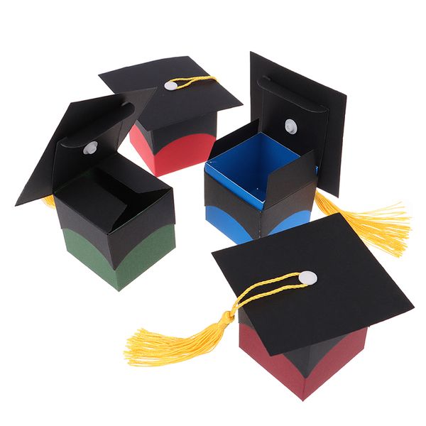 10pcs hat cap candy box graduation celebration party decoration candy favor boxes gift packing box paper carrier
10pcs hat cap candy box graduation celebration party decoration candy favor boxes gift packing box paper carrier