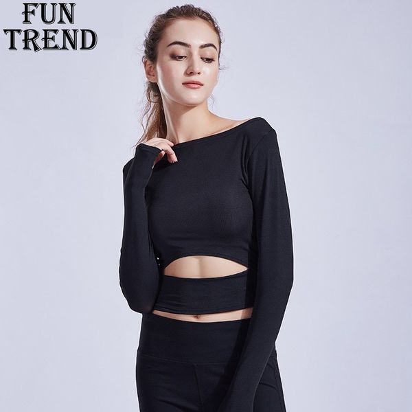 long sleeve sport fitness women solid yoga shirt thumb hole crop sport shirt workout jogging running t-shirt women, White;red
long sleeve sport fitness women solid yoga shirt thumb hole crop sport shirt workout jogging running t-shirt women, White;red
