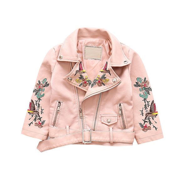 wlg spring autumn girls fashion jackets kids floral embroidery pink red black coat baby girl all match clothes for 4-10 years, Blue;gray
wlg spring autumn girls fashion jackets kids floral embroidery pink red black coat baby girl all match clothes for 4-10 years, Blue;gray