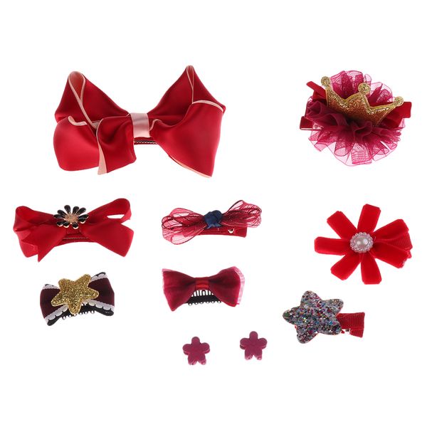 10 зажимы пк ребёнки bowknot ленты для волос повязка корона цветок шпилька, Slivery;white
10 зажимы пк ребёнки bowknot ленты для волос повязка корона цветок шпилька, Slivery;white