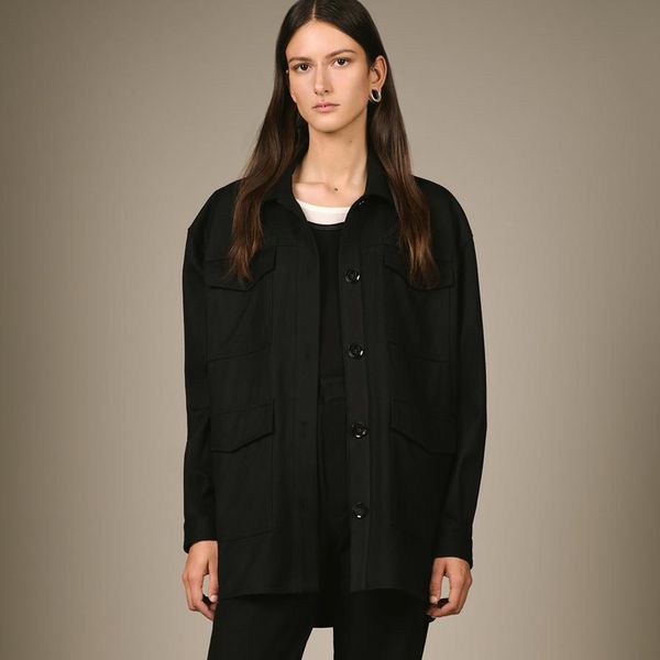 agong loose turn down collar blouses women fashion solid pockets shirts women elegant buttons long sleeve female ladies kf, White
agong loose turn down collar blouses women fashion solid pockets shirts women elegant buttons long sleeve female ladies kf, White